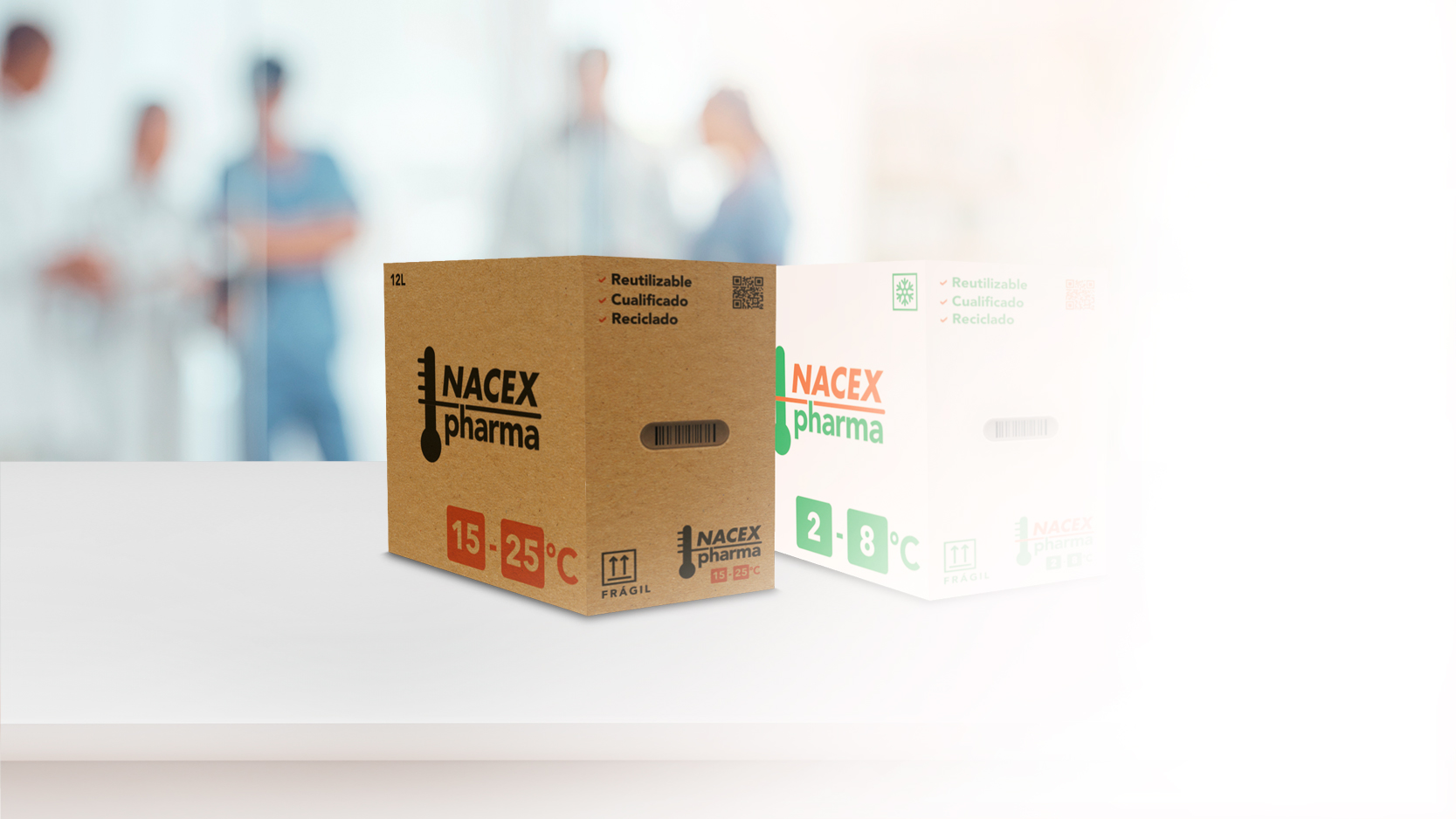 <h2 style="color: #fe5000;"> PHARMA BOX</h2> 
<h3 style="color: grey;"> Reusable isothermal packaging at <br> 2 - 8C and 15 - 25C</h3> 
<h4 style="color: #fe5000;"> We always deliver. </h4>
